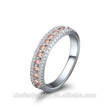 Dernières conceptions bon marché d&#39;anneau de mariage d&#39;argent sterling 925